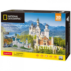 CubicFun. Тривимірна головоломка-конструктор National Geographic "Замок Нойшванштайн"(6944588209902)