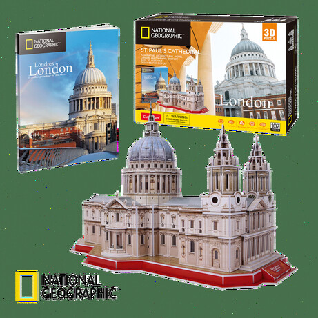CubicFun. Тривимірна головоломка-конструктор National Geographic" Собор Святого Павла"(6944588209919)