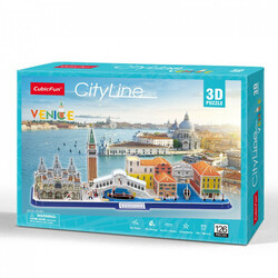 CubicFun. Трехмерная головоломка-конструктор City Line "Венеция"(6944588202699)