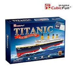 Cubic Fun. Трехмерная головоломка-конструктор "Титаник"(6944588240110)