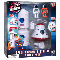 Astro Venture. Игровой набор космическая станция и капсула (615266631419)