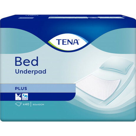 Tena. Гигиенические пеленки Tena Bed Plus  60x40 см., 40 шт. (728859)