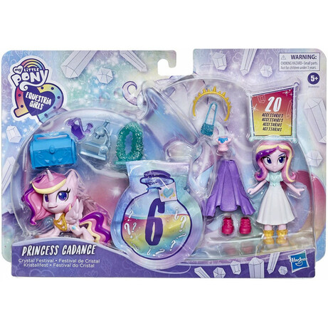 Hasbro. MLP Игровой набор мини-кукол "Волшебное зелье" (E9189 MLP EG MAGICAL PRINCESS CADANCE)
