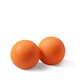 SPART. Мяч массажный двойной /оранжевый (6900000049702)