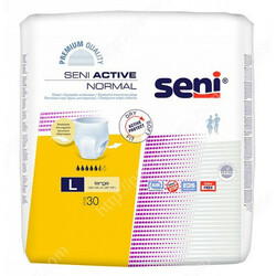 Seni.Всмоктуючі трусики для дорослих SENI Active Normal LARGE(100-135 см) 30 шт(5900516697501)