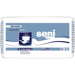 Seni. Подгузники для взрослых Seni Basic Extra Large 130-170 см 30 шт (5900516693817)
