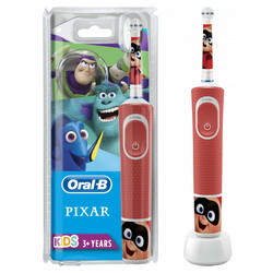 BRAUN Oral - B Kids. Дитяча електрична зубна щітка  Кращі мультфільми Pixar 3+  (4210201308874)