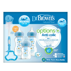 Dr. Brown's. Подарочный комплект: Антиколиковых бутылочек Option+ 270мл 2 шт (WB03602-ESX)