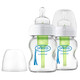 Dr. Brown's. Дитяча пляшка для годування з широкою шийкою, 150 мл, 2 шт. в упак. (WB5200- Р4)