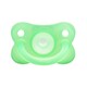 Dr. Brown's. Цельная силиконовая пустышка Preemie для недоношенных детей, цвет зеленый (PS01650-MED)