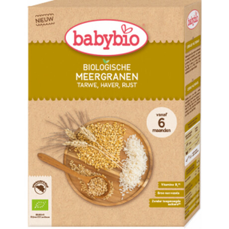 BabyBio. Безмолочная органическая мультизлаковая каша от 6 мес. 200 гр(504155)