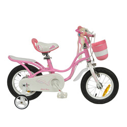 RoyalBaby. Велосипед LITTLE SWAN 14", OFFICIAL UA, розовый (RB14-18-PNK)