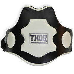 Thor. Пояс тренера Trainer belt 1 064 Black / white (PU) (1 064 (PU))