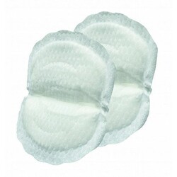 Nuby. Накладки для груди хлопчатобумажные ночные,белые (30шт.уп)(NV0107003)