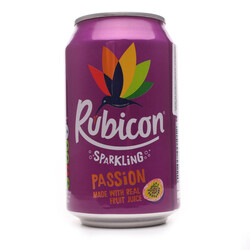 Rubicon. Напиток Passion Fruit сильногазирован ж/б  0,33л.(5011898001012)