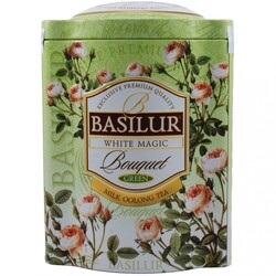 Basilur. Чай зеленый White Magic китайский 100г. (4792252100220)