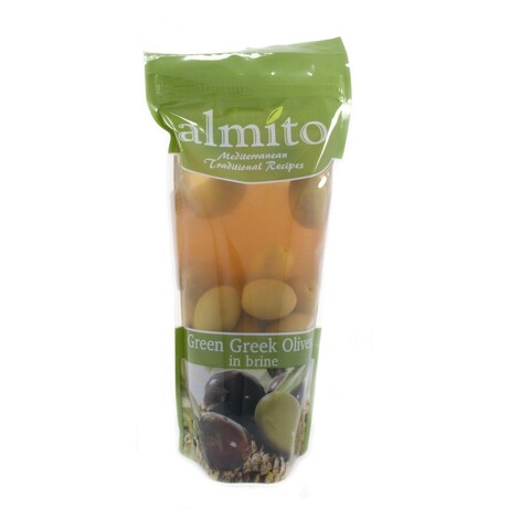 Almito. Оливки зелені з кісточкою 250г. (5200311704672)