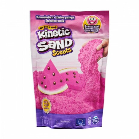 Kinetic Sand. Песок для детского творчества с ароматом - KINETIC SAND АРБУЗНЫЙ ВЗРЫВ