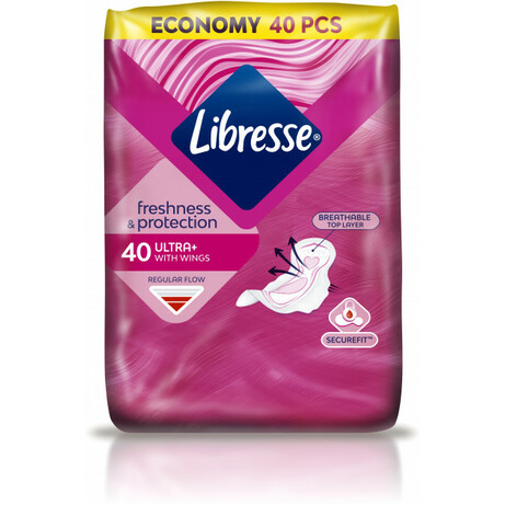 Libresse. Прокладення гігієнічні жіночі Ultra Normal Soft 40 шт(235876)