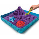 Kinetic Sand & Kineti.Набор песка для детского творчества - ЗАМОК ИЗ ПЕСКА(фиолетовый,454 г)(71402P)
