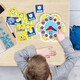 Quercetti.Обучающий игровой набор серии “Play Montessori” - ПЕРВЫЕ ЧАСЫ.(0624-Q)