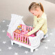 Ліжечко для ляльки BABY BORN- добраніч (звук, з іграшкою і постільною набором) (827420)