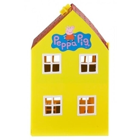 Peppa Figurines. Игровой набор Peppa - ЗАГОРОДНЫЙ ДОМ ПЕППЫ (домик с мебелью, 4 фигурки)(20836)