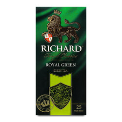 Чай зелений Richard Royal Green 25 * 2г. (4823063701525)