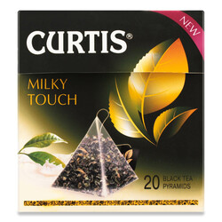 Curtis. Чай зеленый Curtis Milky Touch 20*1,8г (4823063707879)