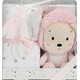 Lion. Плед flecce + plush toy bear sleep pink (8100264)