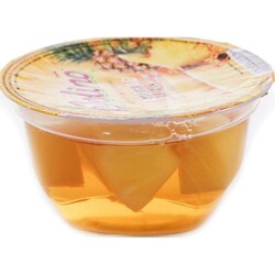 Jolino. Десерт фруктовый ананас в желе с аром бренди 150г. (4820051551490)