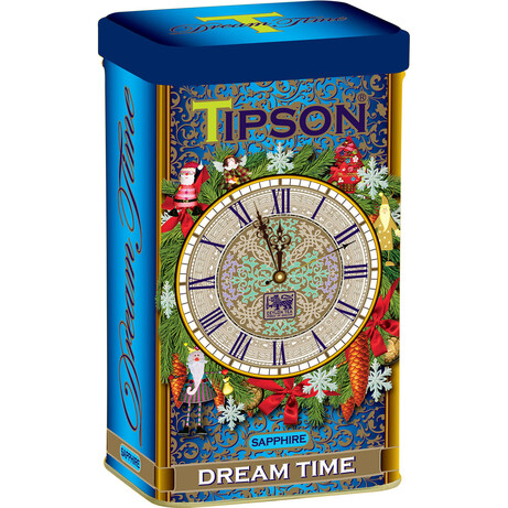 Tipson. Чай черний Dream Time Sapphire ж/б 100г. (4792252938618)