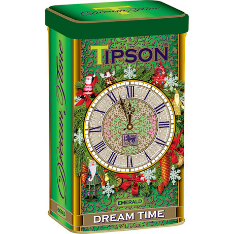 Tipson. Чай черний Dream Time Emerald ж/б 100г. (4792252939745)