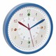 Часы настенные детские TFA "TICK & TACK", синий, d=308x44 мм (6030580690)