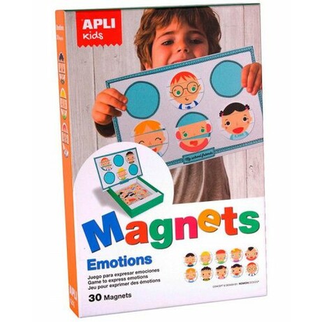 Apli Kids. Комплект магнітів: емоції (8410782148036)