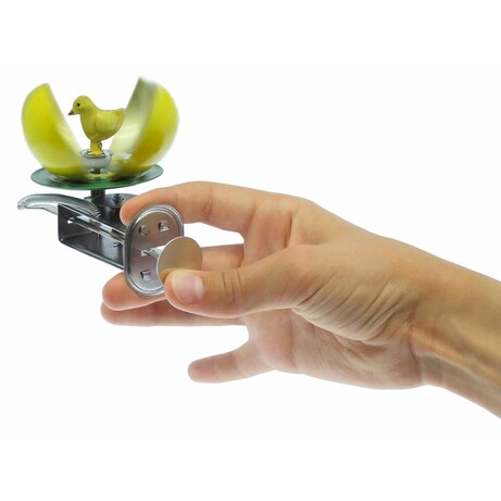 Bass&Bass. Детская игрушка Механическое куриное яйцо, винтажная игрушка (3457019601341)
