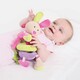 Bigjigs Toys. Развивающая игрушка-спираль для малышей, розовый (691621525067)