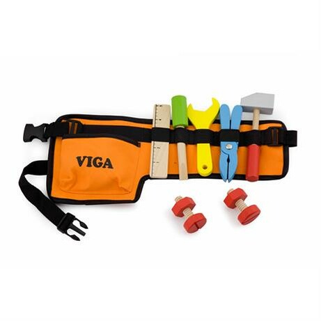 Viga Toys. Дерев'яний ігровий набір Пояс з інструментами (50532)