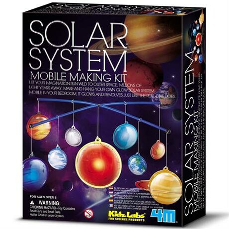 4M. Набор для исследований 4M Светящаяся модель солнечной системы (4893156032256)