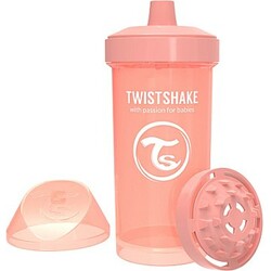 Twistshake.Детская чашка 360мл 12+мес, светло-персиковая (69899)
