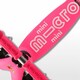 MICRO. Самокат серії"Maxi Deluxe" - Світло-рожевий (до 50 kg, 3-х колісний)