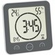 TFA. Годинник для ванної кімнати / кухні TFA з таймером і термогігрометри, сірий 106х41х109 мм (60400110)