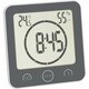 TFA. Годинник для ванної кімнати / кухні TFA з таймером і термогігрометри, сірий 106х41х109 мм (60400110)