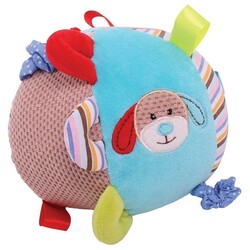 Bigjigs Toys. Развивающая игрушка-мяч для малышей, голубой (691621525128)