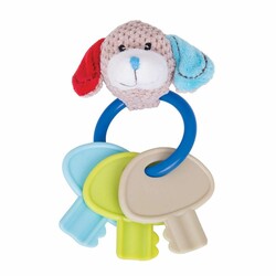 BigJigs Toys. Развивающая игрушка-погремушка BigJigs Toys для малышей, цвет голубой (691621525456)
