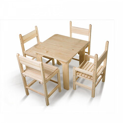 SportBaby. Дитячий стіл і стілець сосновий (00053931)