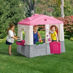 STEP 2. Детский домик "NEAT & TIDY", 118х130х89 см, розовый (729400)