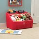 Step2 .  Комод для игрушек и поверхность для творчества "BOX & ART",48х78х48 см,красный (848900)