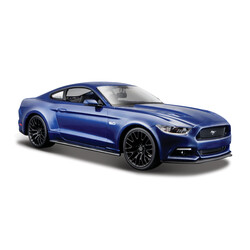 MAISTO. Автомодель (1:24) 2015 Ford Mustang GT (31508 blue)