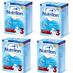 Nutrilon (Нутрилон). Молочная сухая смесь Premium+ 3 (12-18m), 4х600г (5900852047176/4)